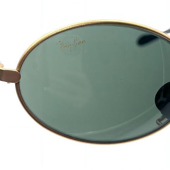 Vintage Ray-Ban Orbs Oval W2178 B&L USA Made Sunglasses Gold G-15 Case Paperwork - Picture 7 of 16